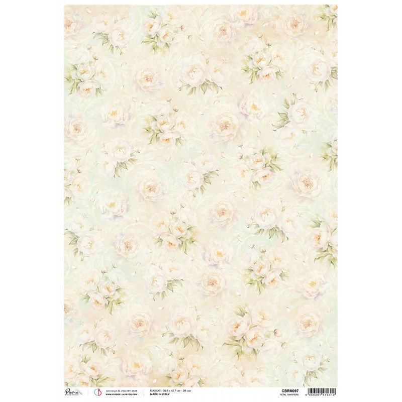 Rice Paper A3 Piuma Petal Whispers