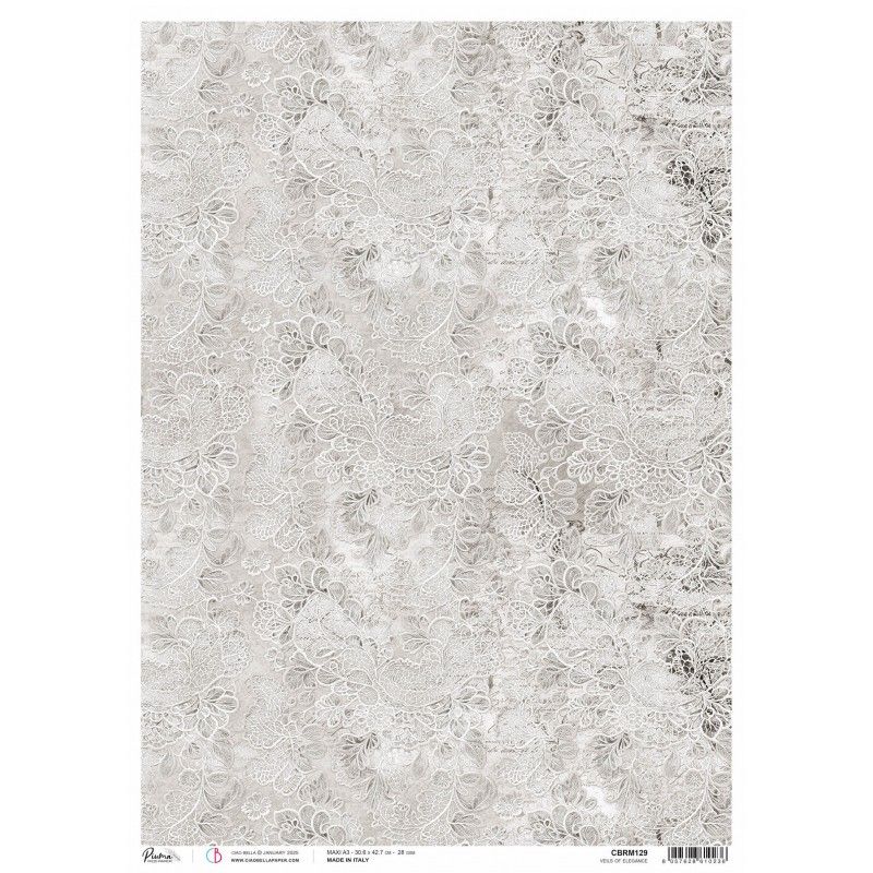 Rice Paper A3 Veils of Elegance