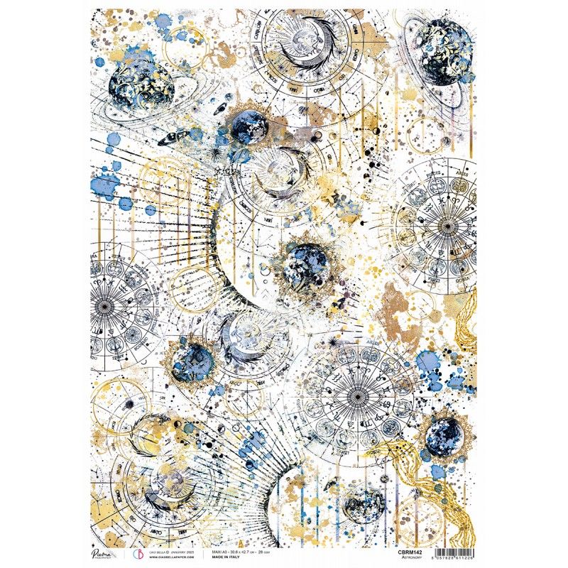 Rice Paper A3 Astronomy