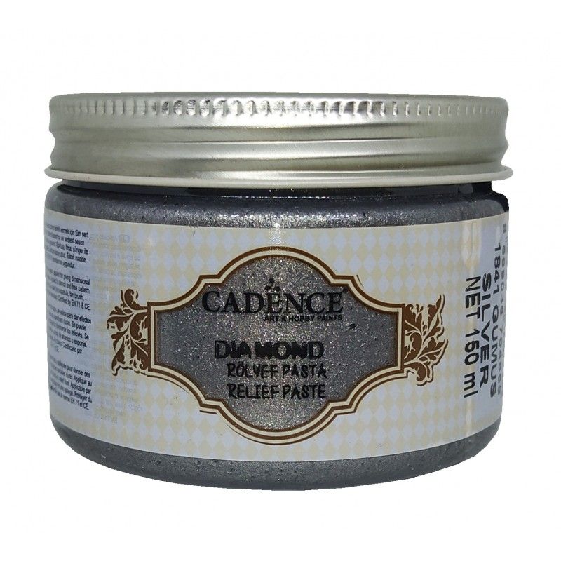 DIAMOND Relief Paste SILVER 150ml