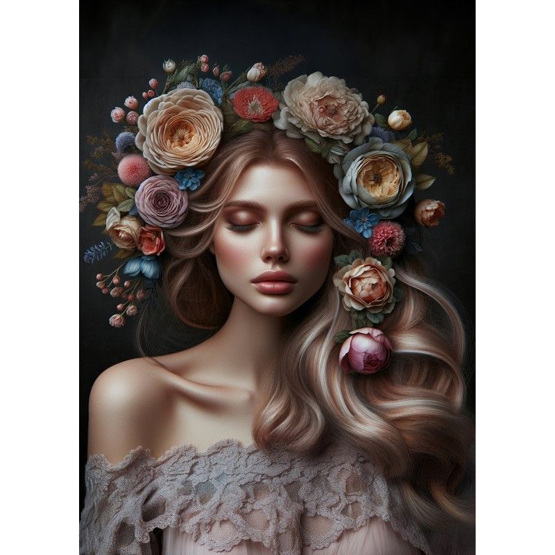 Papel Arroz 60x85cm CADENCE - Nature Crown