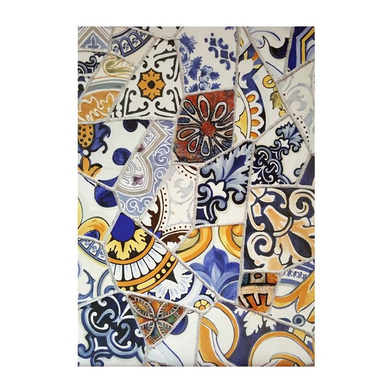 Papel de Arroz Azulejos Rotos 30x41cm