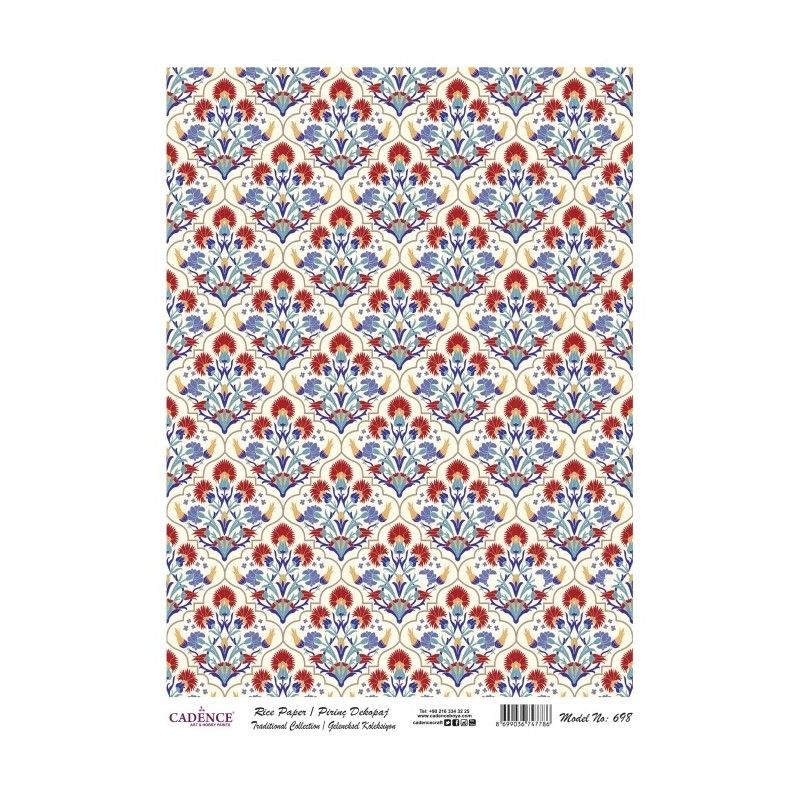 Papel arroz Cadence A3 Nº 698
