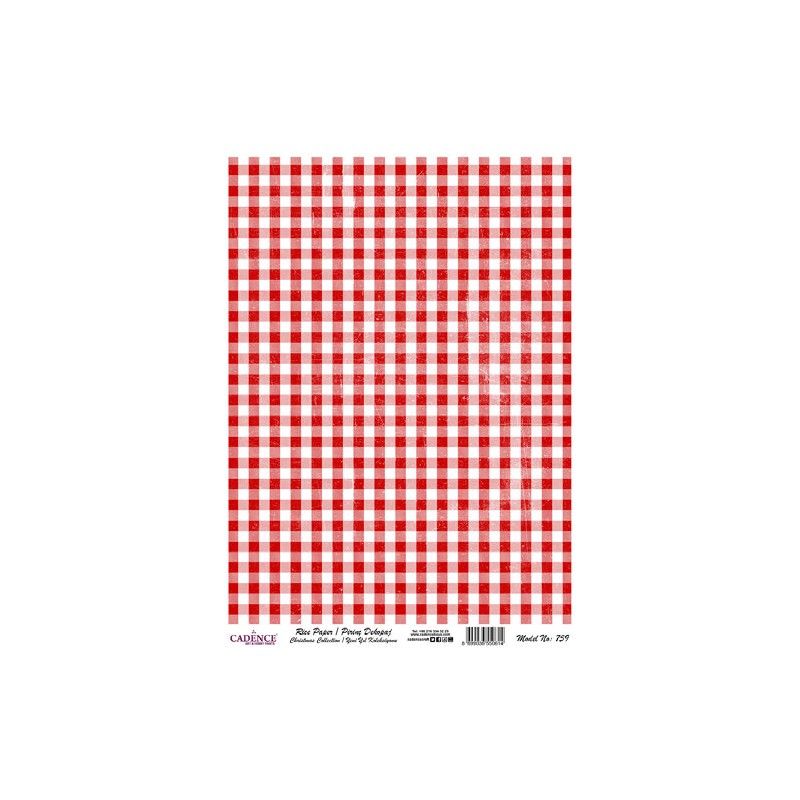 Papel de Arroz NAVIDAD 30x41cm