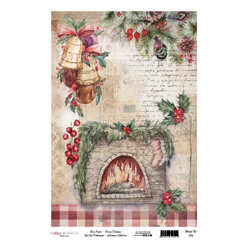 Papel arroz Cadence A3 Nº 896