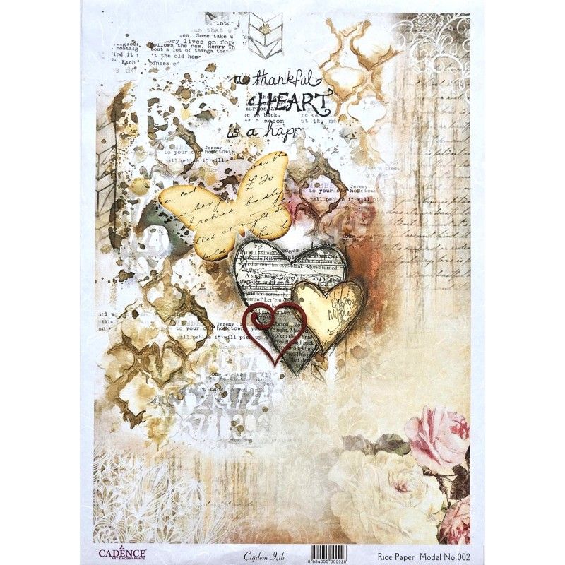 Papel Arroz CADENCE DreamArt A3