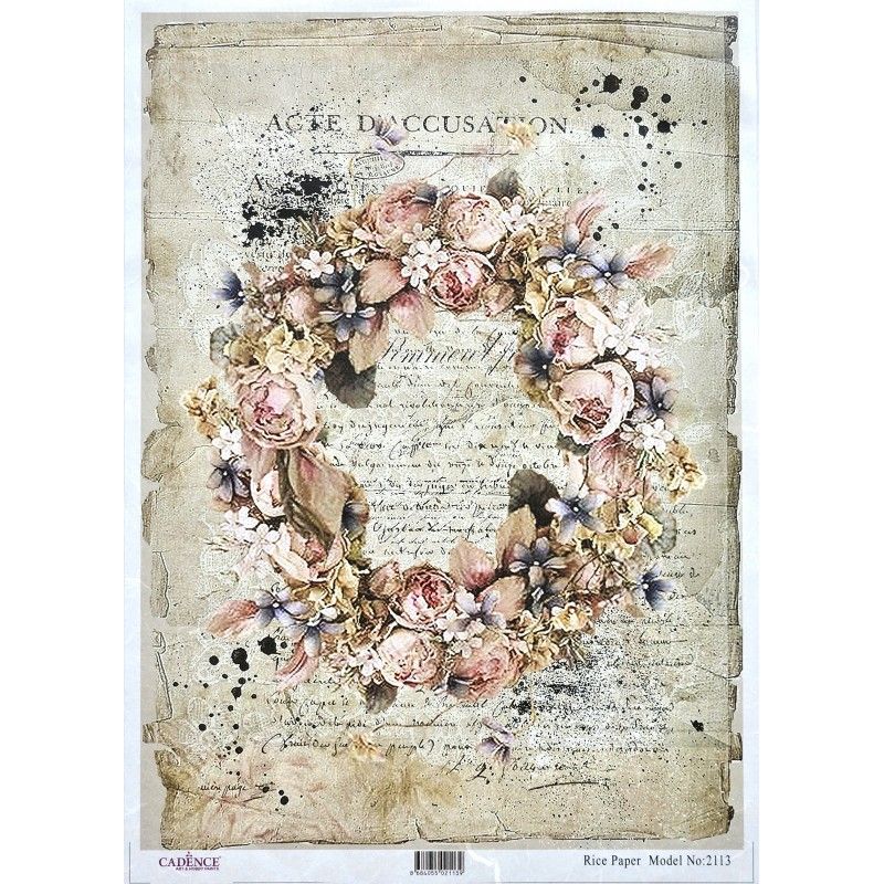 Papel Arroz CADENCE DreamArt A3