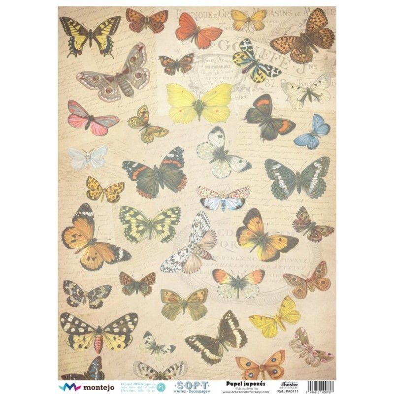 Papel de Arroz Soft A3 30x41cm