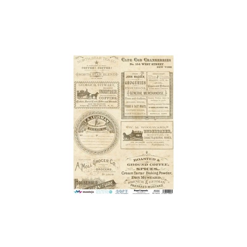 Papel de Arroz Soft A3 30x41cm