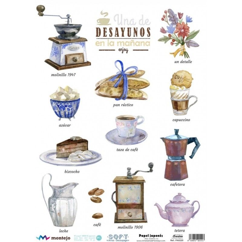 Papel de Arroz Soft A3 30x41cm