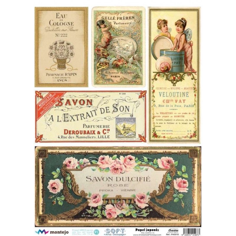 Papel de Arroz Soft A3 30x41cm