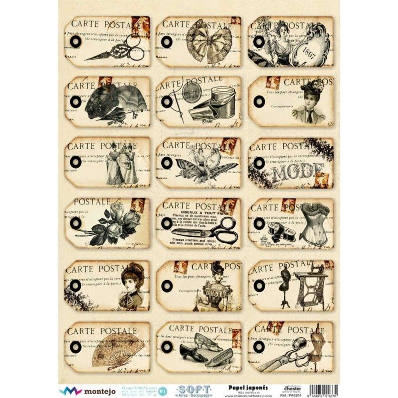 Papel de Arroz Soft A3 30x41cm