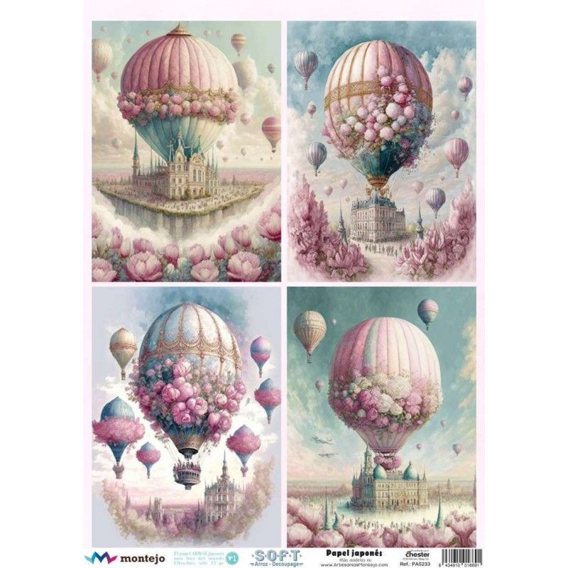 Papel de Arroz Soft A3 30x41cm