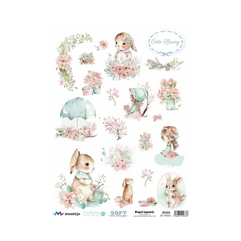 Papel de Arroz Soft A3 30x41cm