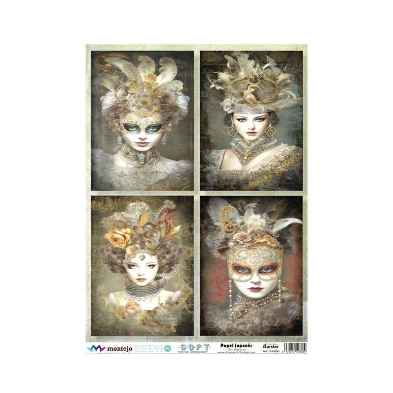 Papel de Arroz Soft A3 30x41cm