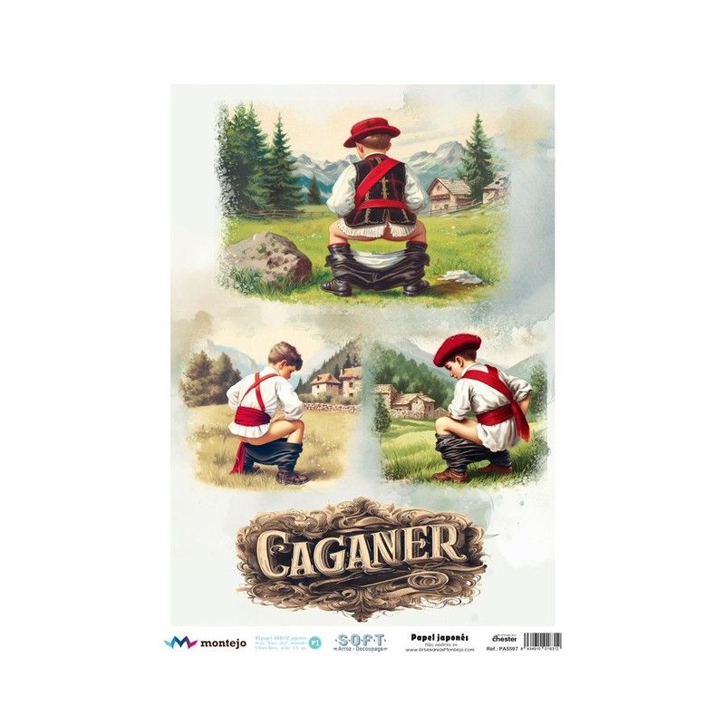 Papel de Arroz Soft A3 30x41cm