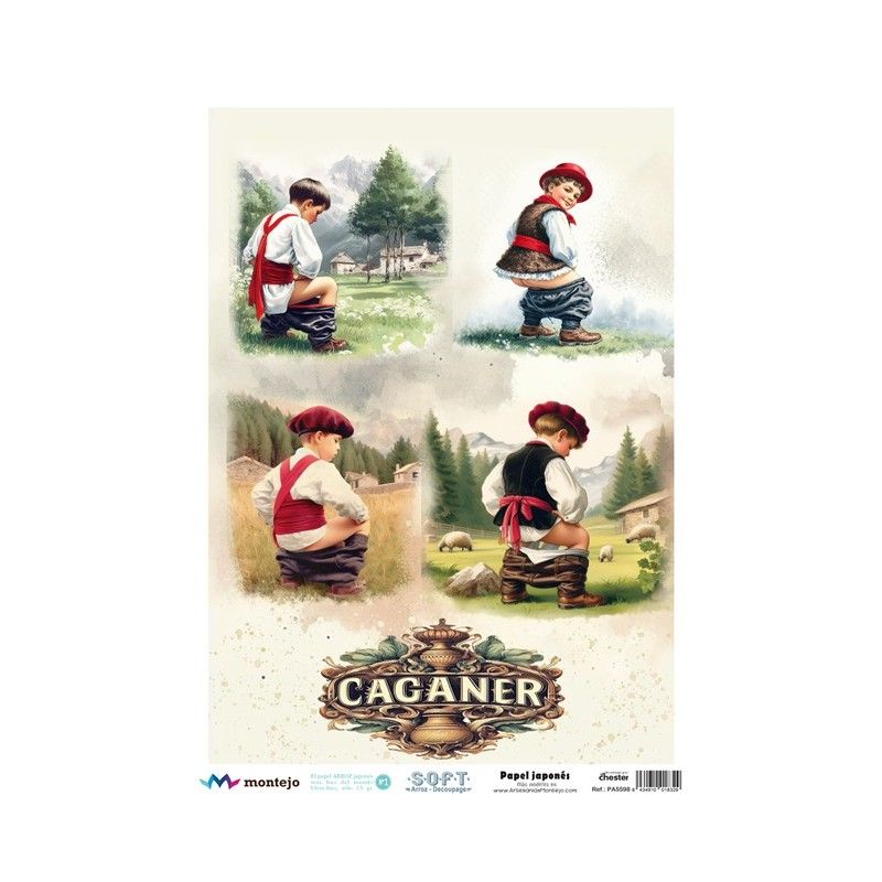 Papel de Arroz Soft A3 30x41cm