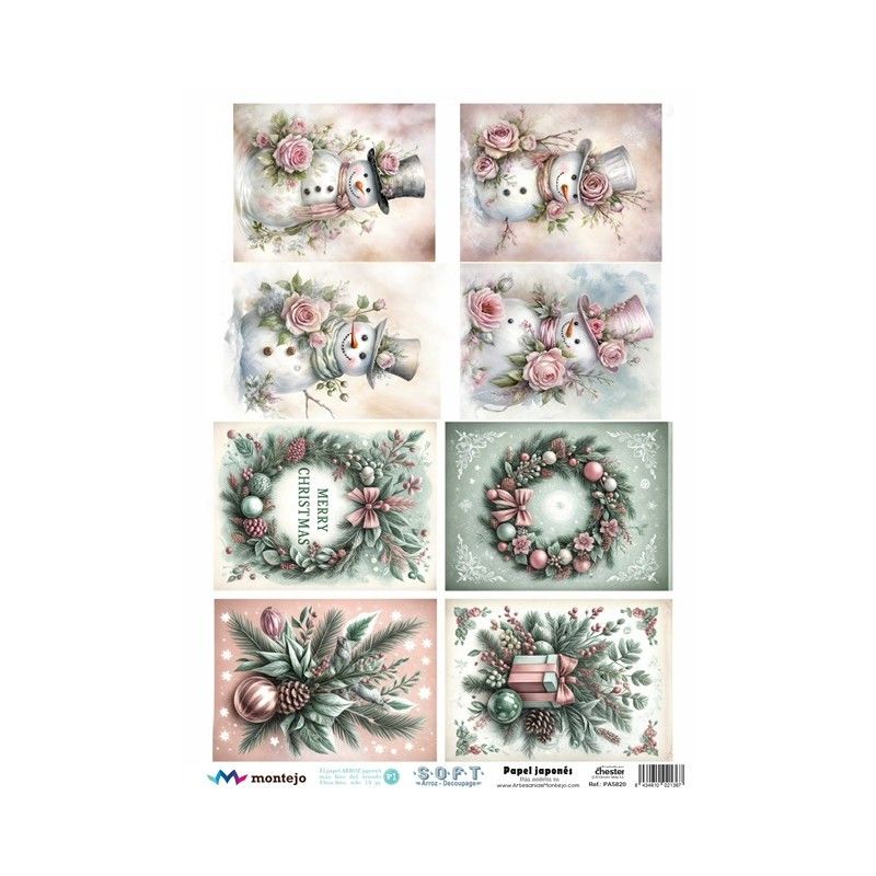 Papel de Arroz Soft A3 30x41cm