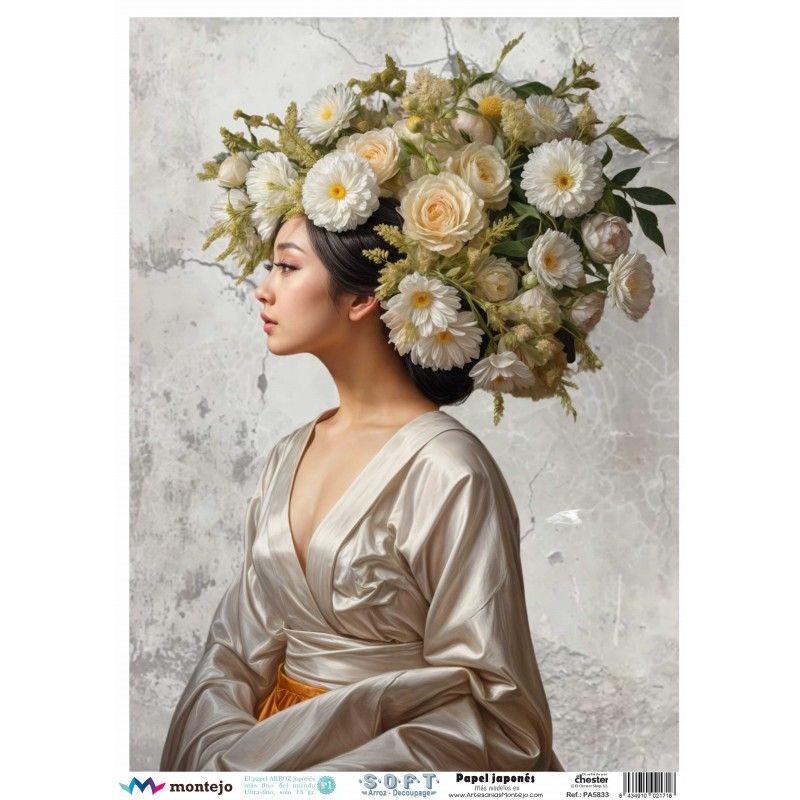 Papel de Arroz Soft 30x41cm