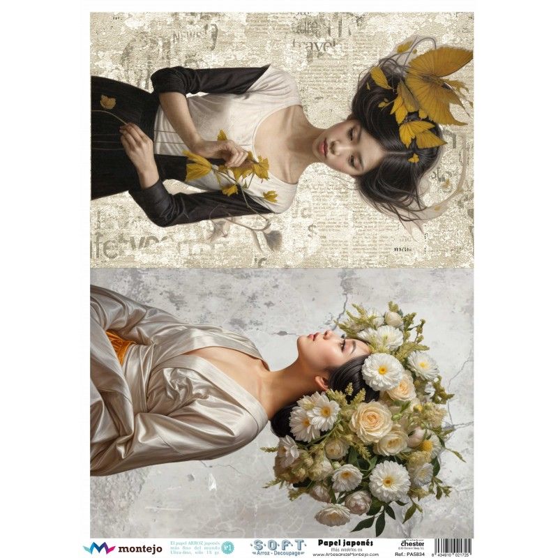 Papel de Arroz Soft 30x41cm