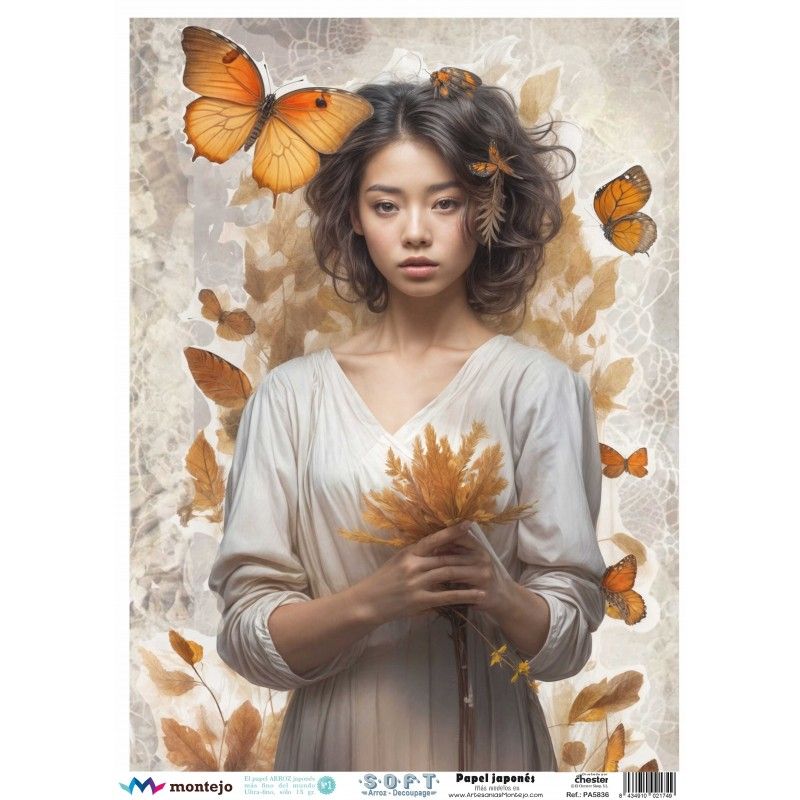 Papel de Arroz Soft 30x41cm