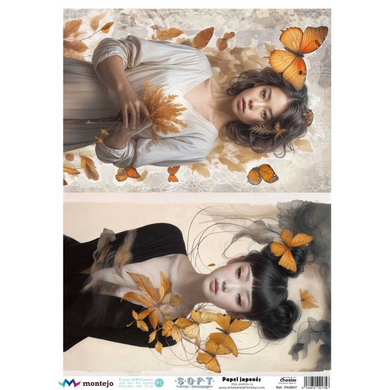 Papel de Arroz Soft 30x41cm