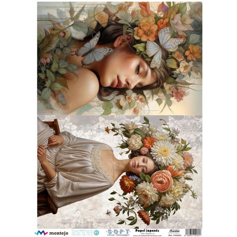 Papel de Arroz Soft 30x41cm