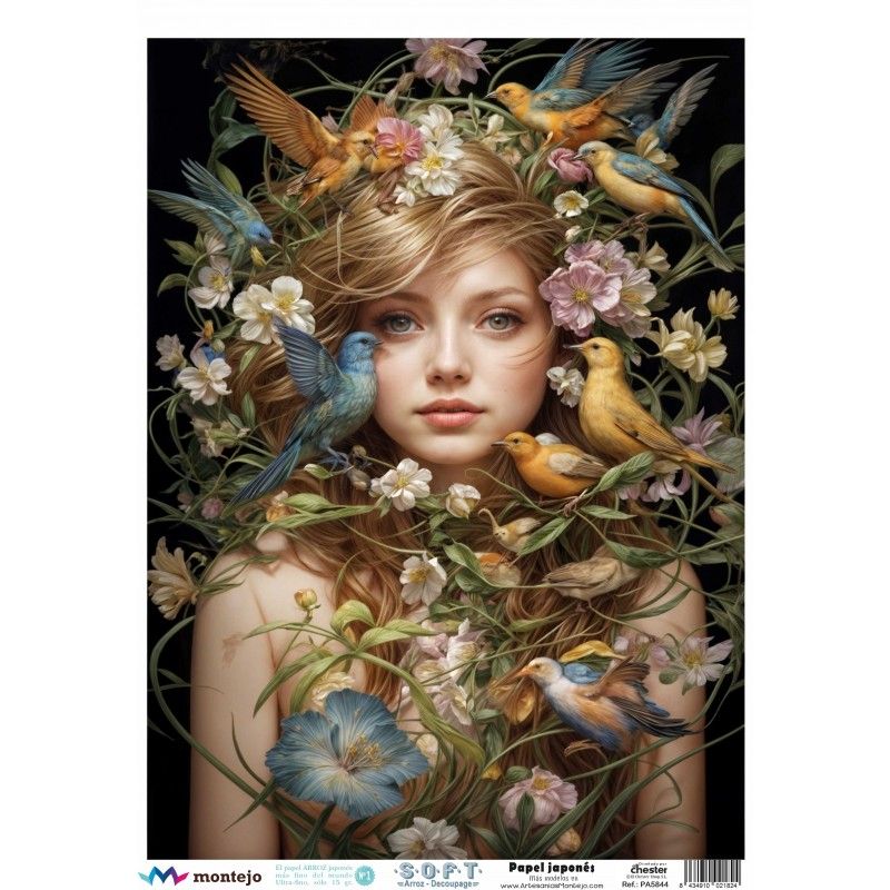 Papel de Arroz Soft 30x41cm