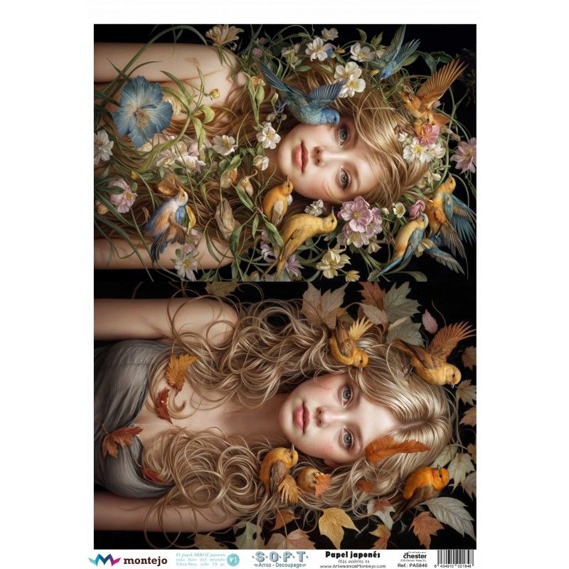 Papel de Arroz Soft 30x41cm