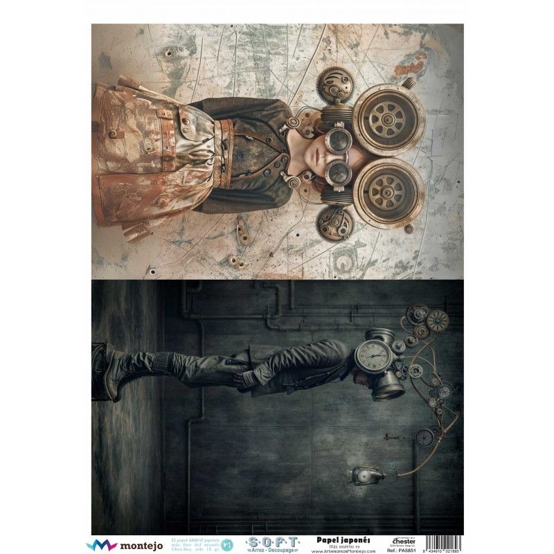 Papel de Arroz Soft 30x41cm