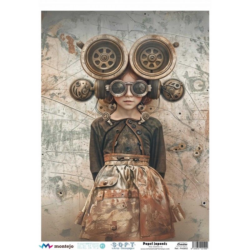 Papel de Arroz Soft 30x41cm