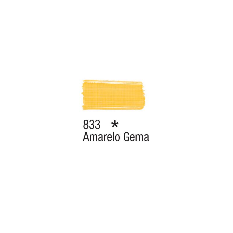 Tinta Tecido Amarelo Gema