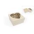 CAIXA C/CORACAO RENDILHADO 16X16X8CM