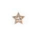 SET 6 ESTRELAS 10.5X10X0.25CM MDF