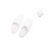 CHINELOS ADULTO TECIDO BRANCO 26.5X12CM ZA2