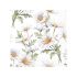 Guardanapo BEAUTIFUL DAISIES WHITE 30x30cm