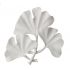 FOLHAS DE GINKGO DE RESINA 30x30 CM