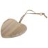 CORAÇAO MADEIRA PENDURAR 7CM RAYHER