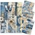 Mixed Media rice paper A4 Urban Blue Den