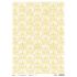 Rice Paper A3 Piuma Golden damask