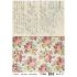 Papel de Arroz ROSAS Y CARTA 30x41cm