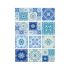 Papel de Arroz TILES BALDOSAS AZUL MIX 30x41cm