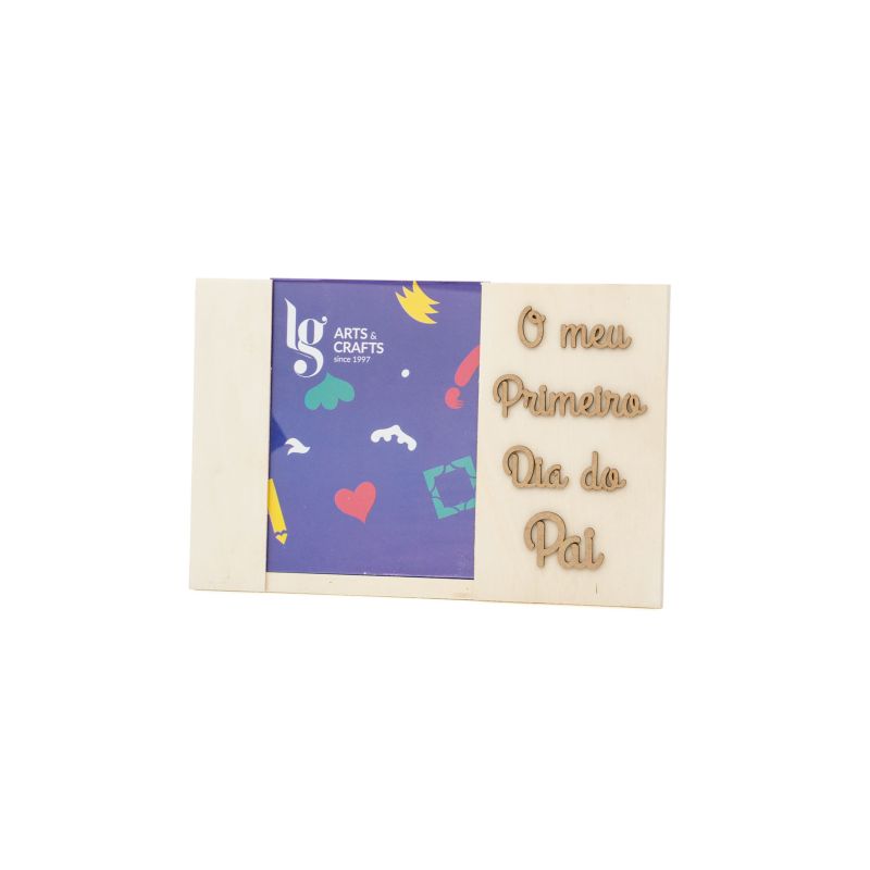 P.FOTO O MEU PAI É O MELHOR DO MUNDO 29.5X19.5X1.2CM