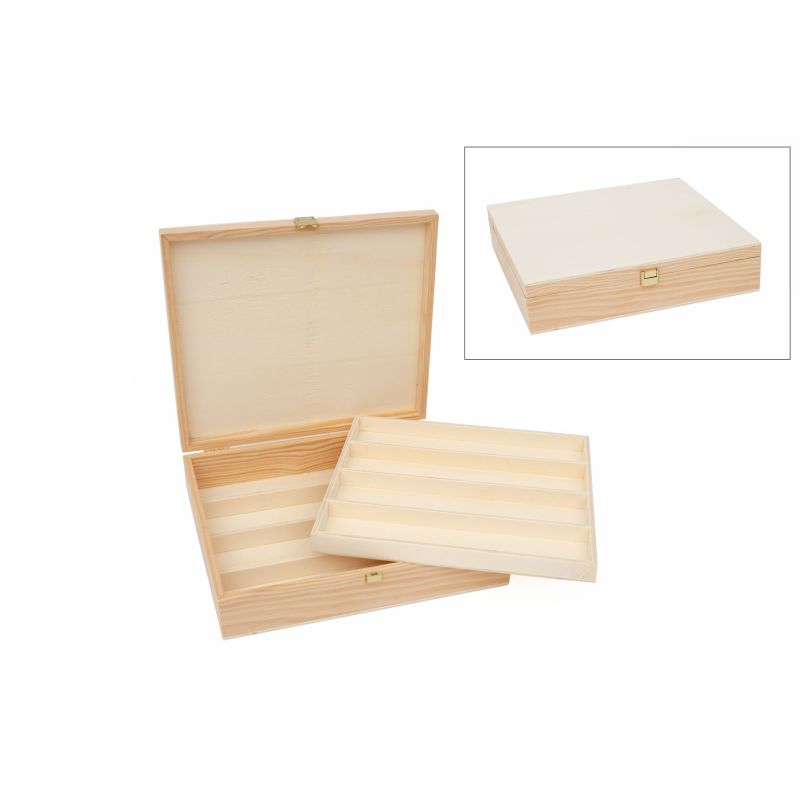 CAIXA P/RELOGIOS DIV.2X4CM / 30X27X7CM