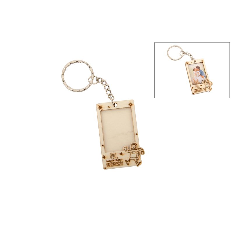 SET 12 PORTA CHAVES PAI 3.9X6.1X0.3CM CHOUPO