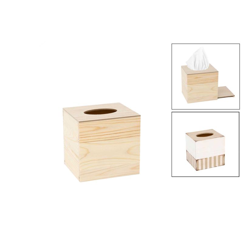 CAIXA P/LENÇOS 14.5X13X14CM