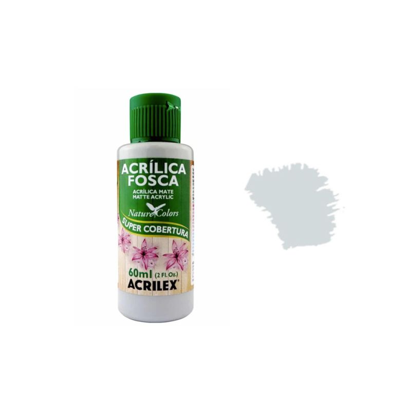 Tinta Acrílica Fosca Cinza