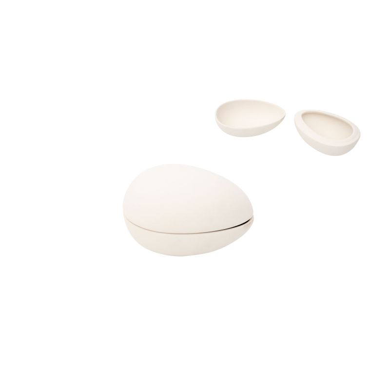 CAIXA OVO 16X10.5CM CORTADO HORIZ.