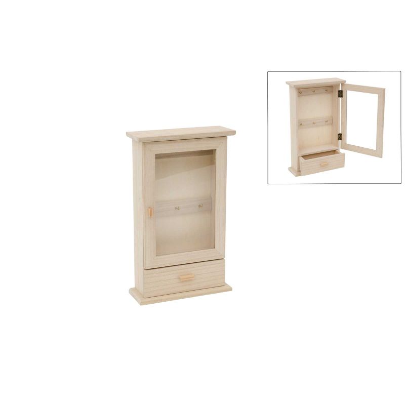 CHAVEIRO C/1 GAVETA 18.5X6.5X30.5CM