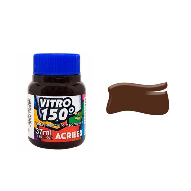 Tinta Vitro Marron Escuro